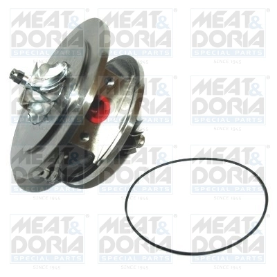 Core assembly, turbocharger